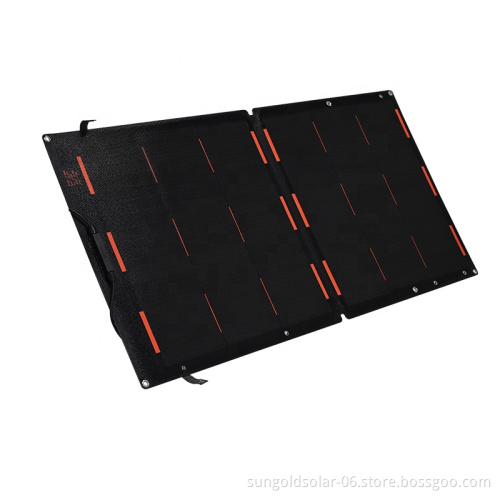 Newest Shingled IP67 Waterproof Foldable Solar Panel - 100W/150W/200W Portable Charger for RV Camping Hiking